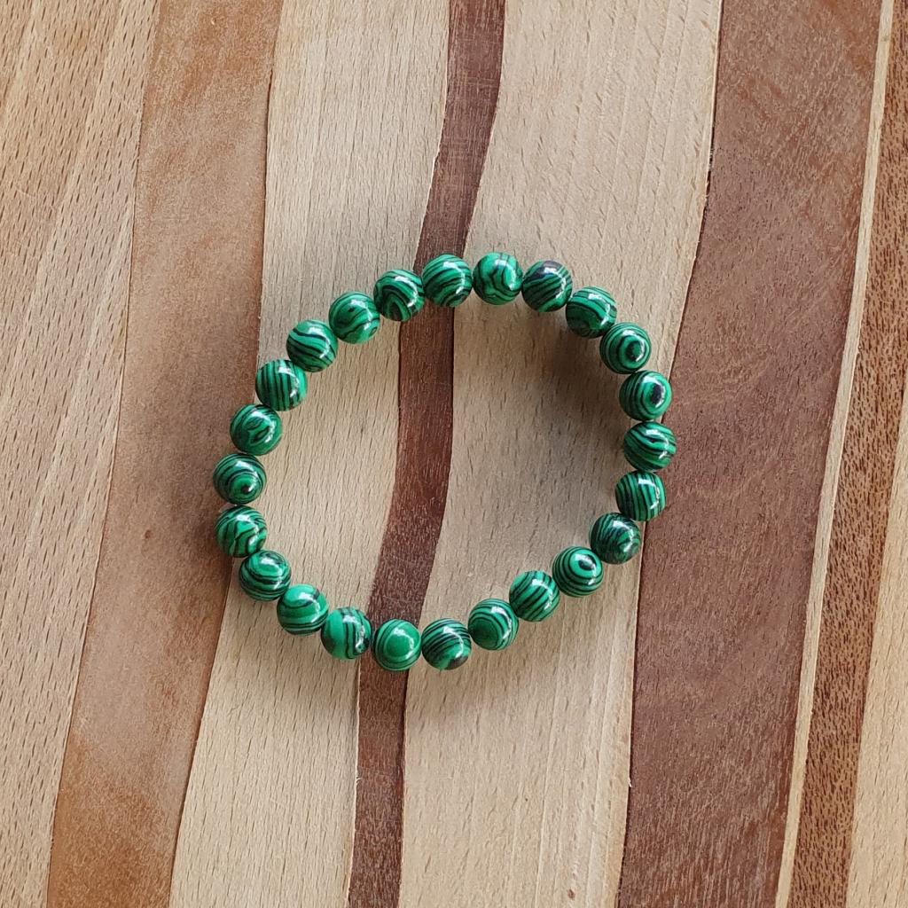 Bracelet Malachite verte