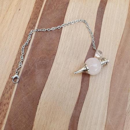 Pendule Séphoroton Quartz Rose